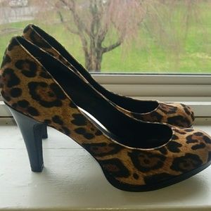 Lane Bryant Leopard Print Pumps sz 10w
